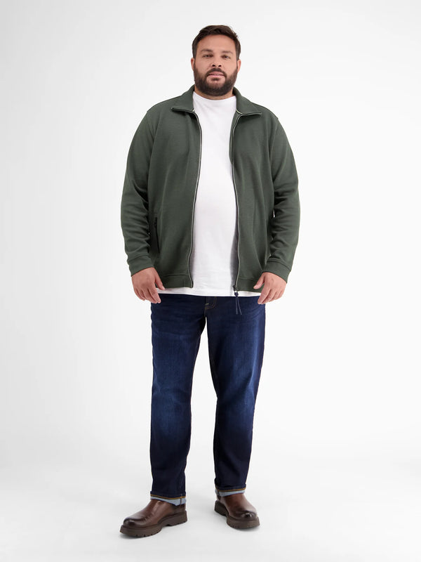 cabano Lerros Sweatjacket 4503Ls Mg K Mid Green