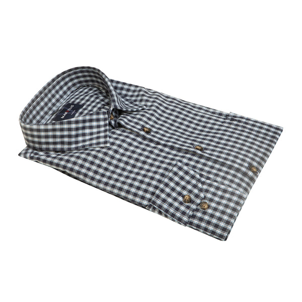 cabano Marvelis Check Shirt 600644B R Blue
