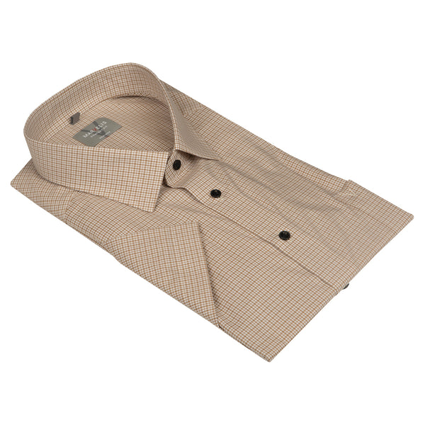 cabano Marvelis Check Shirt 7010 Bg K Beige