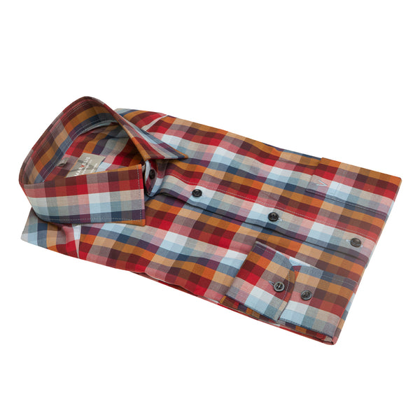 cabano Marvelis Check Shirt 705644R K Red