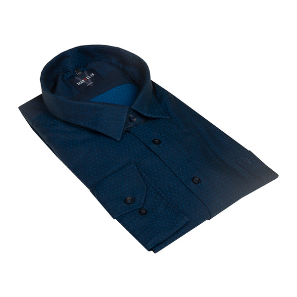 cabano Marvelis Shirt 6022 Mb K Mid Blue