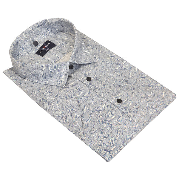 Cabano Marvelis Shirt 6070/72 B K Blue