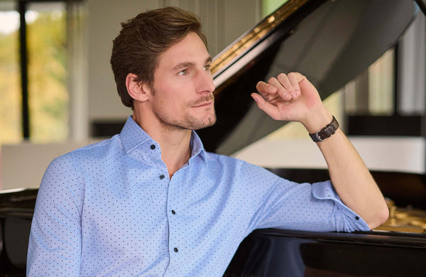 Cabano Marvelis Shirt 7342-10 Lb R Light Blue