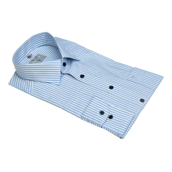 cabano Marvelis Striped Shirt 702044B R Blue