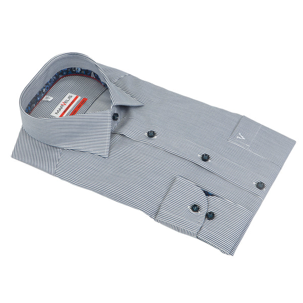 cabano Marvelis Striped Shirt 7290 R Black