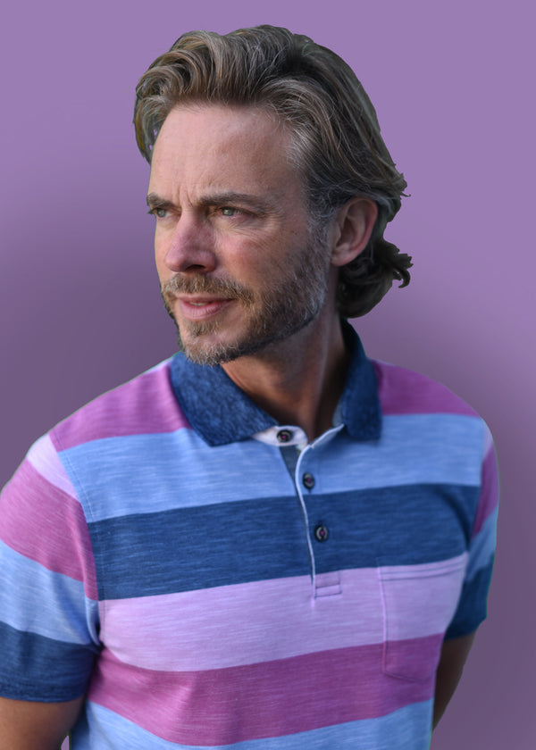 Cabano Meantime Pique Polo 24257 R Light Blue