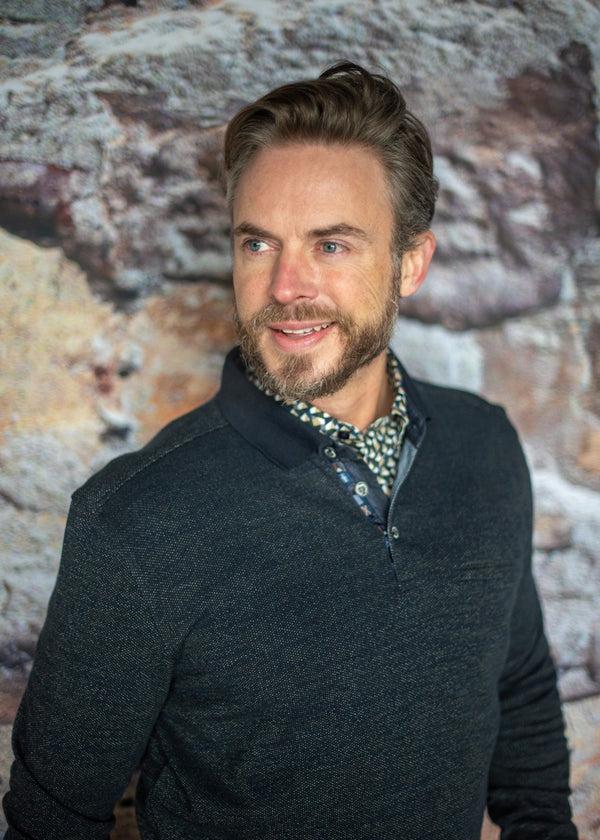 cabano Meantime Polo Sweatshirt 23287 K Dark Green