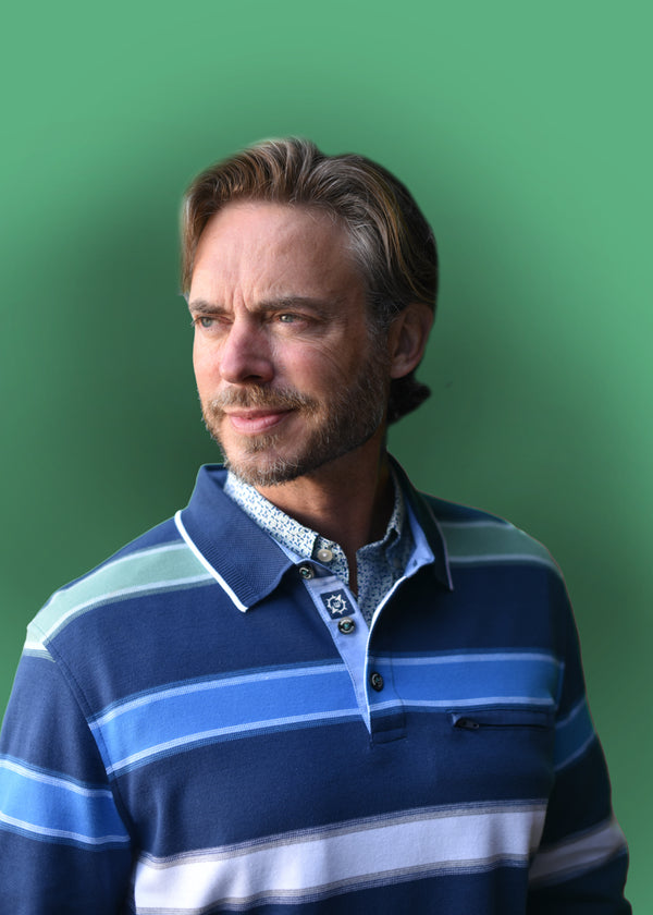 Cabano Meantime Polo Sweatshirt 24239 R Navy