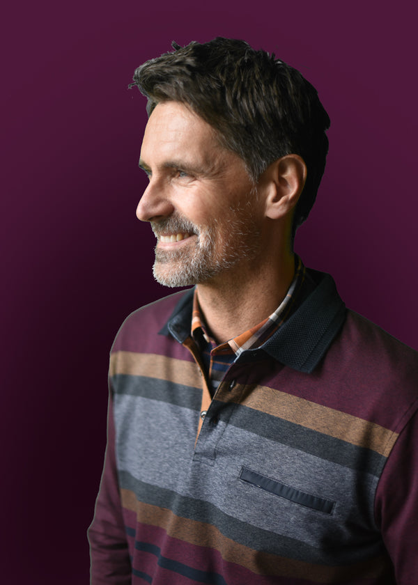 Cabano Meantime Polo Sweatshirt 25265 R Red