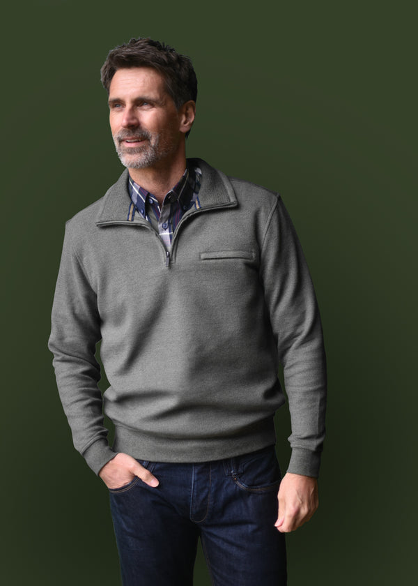 cabano Meantime Polo Sweatshirt 25275 R Green