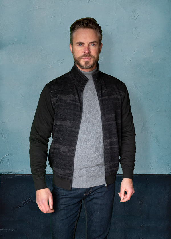 cabano Meantime Sweat Jacket 23222 K Black