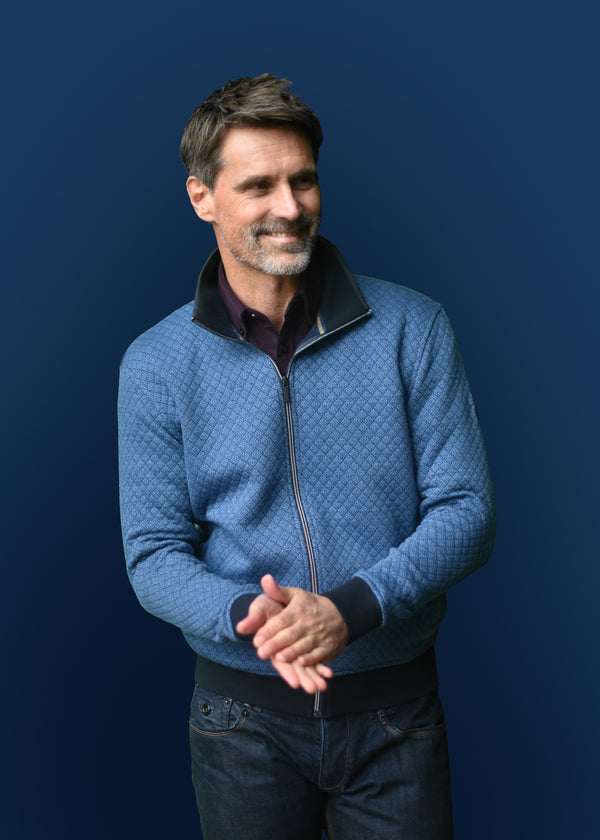 cabano Meantime Sweat Jacket 25233 K Blue