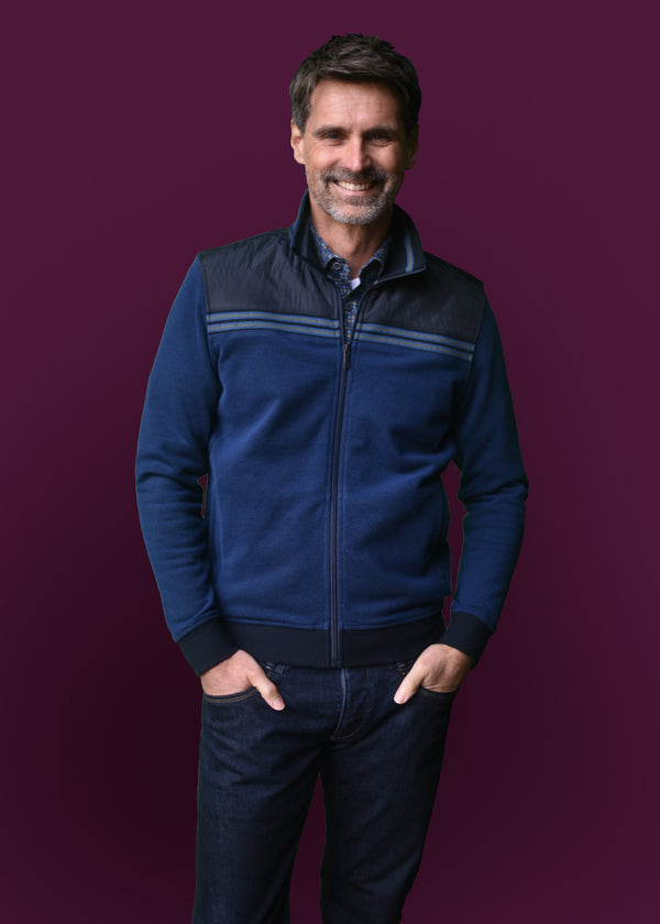 cabano Meantime Sweat Jacket 25240 K Dark Blue