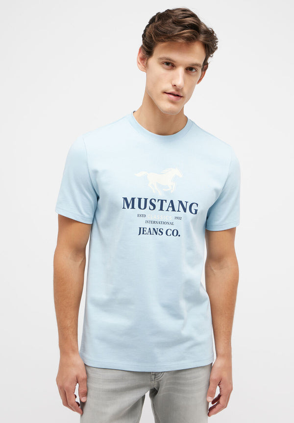 cabano Mustang Austin T-Shirt 4944 Lb K Light Blue