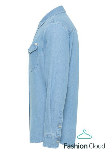 Cabano Mustang Denim Shirt Duver 100 R Light Blue