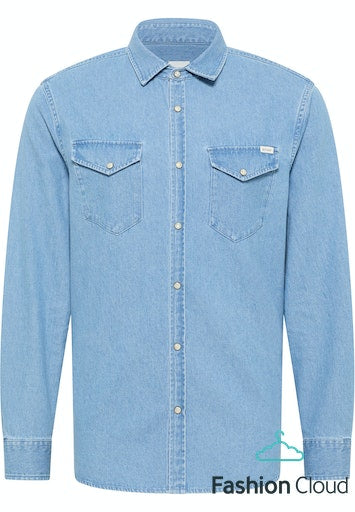 cabano Mustang Denim Shirt Duver 100 R Light Blue