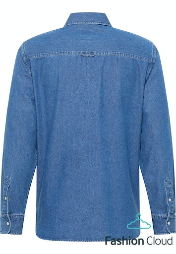 Cabano Mustang Denim Shirt Duver 300 K Mid Blue
