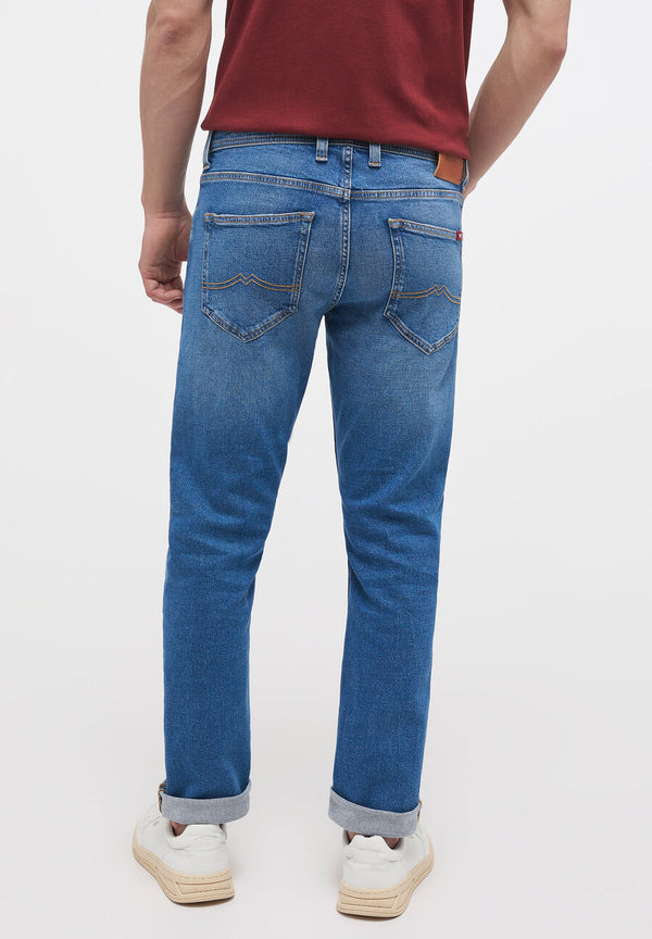 Cabano Mustang Oregon Jeans Slim 577 R Mid Blue