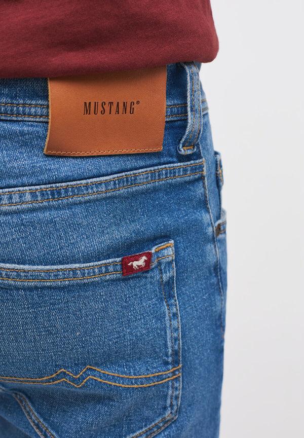 Cabano Mustang Oregon Jeans Slim 577 R Mid Blue