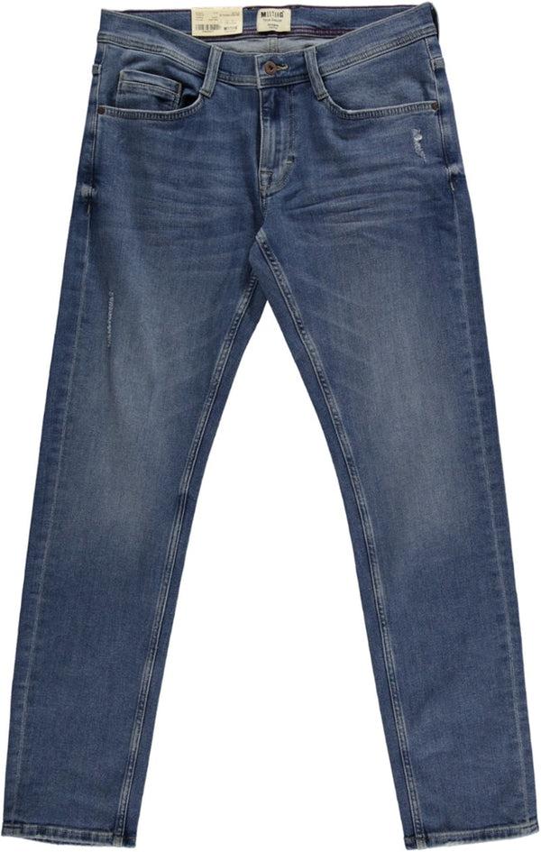 cabano Mustang Oregon Tapered Jeans 582 R Mid Blue