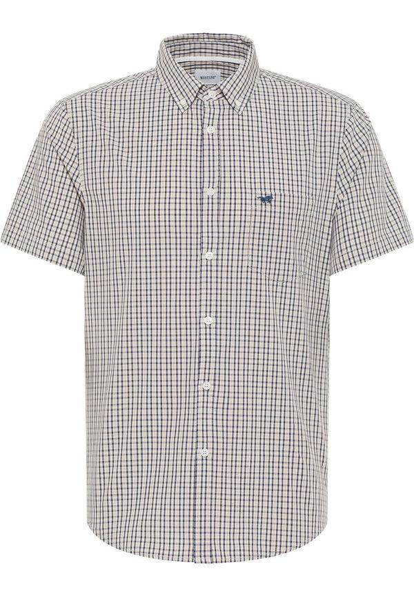 cabano Mustang Short Sleeve Shirt 3857Bg R Beige