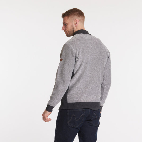 Cabano North 56.4 1/4 Zip Sweater 33131 K Grey