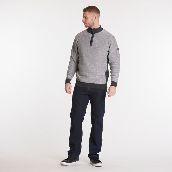 Cabano North 56.4 1/4 Zip Sweater 33131 K Grey