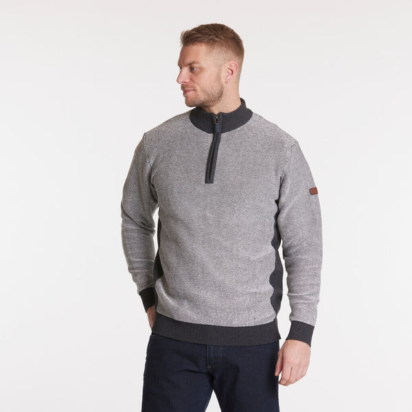cabano North 56.4 1/4 Zip Sweater 33131 K Grey