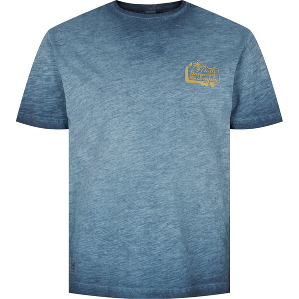 cabano North 56.4 Cool Dyed T-Shirt 41324 B K Blue