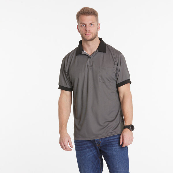 Cabano North 56.4 Cool Effect Polo 33164 K Black
