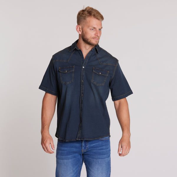 cabano North 56.4 Denim Shirt 31347T K Dark Blue