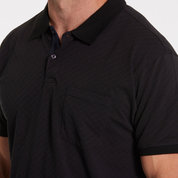 Cabano North 56.4 Pique Polo 41124T Bl K Black