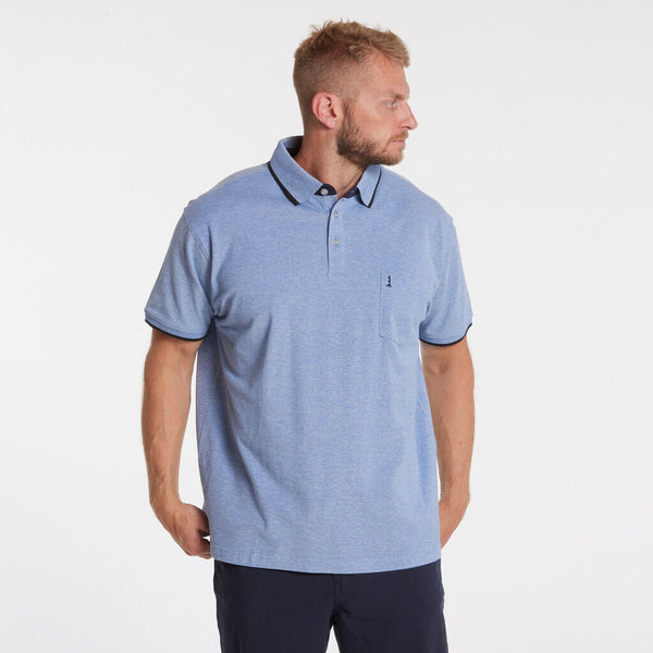 Cabano North 56.4 Pique Polo 4119T B K Light Blue