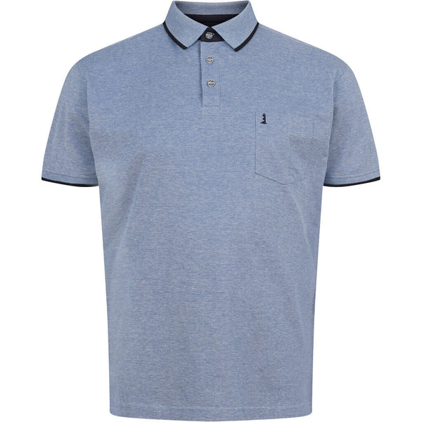 cabano North 56.4 Pique Polo 4119T B K Light Blue