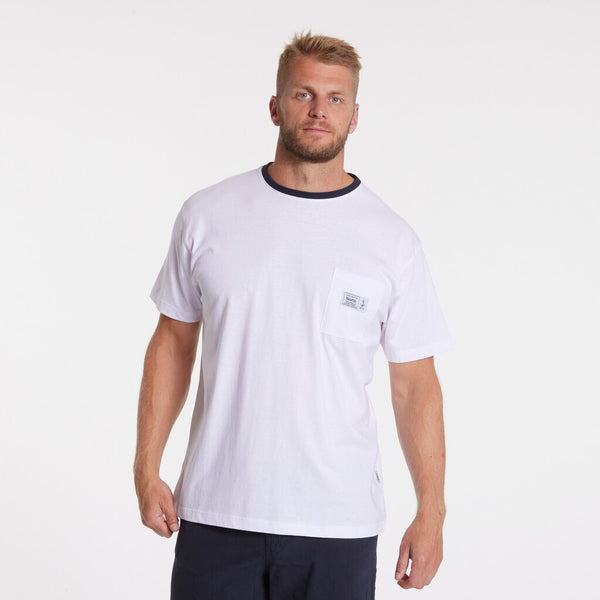 Cabano North 56.4 Pocket T-Shirt 41143T W K White