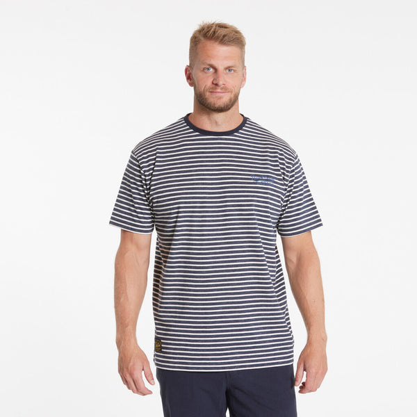 Cabano North 56.4 Striped T-Shirt 41321 N K Navy