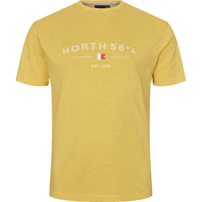 Cabano North 56.4 T-Shirt 21121B K Yellow