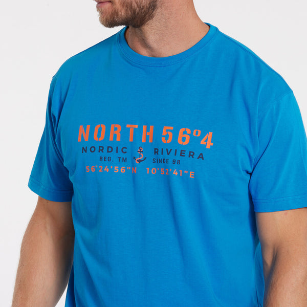 Cabano North 56.4 T-Shirt 41145T Az K Mid Blue