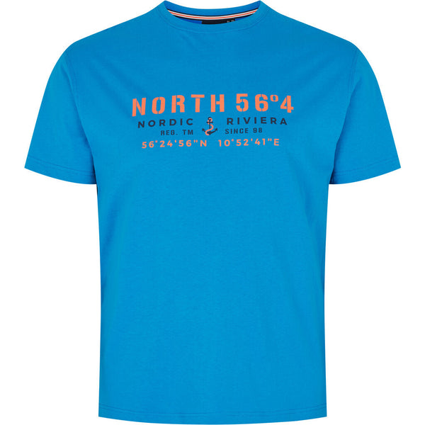 cabano North 56.4 T-Shirt 41145T Az K Mid Blue