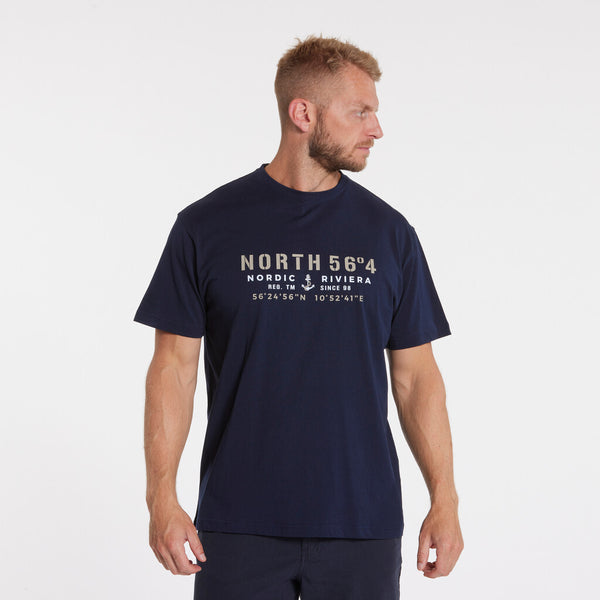 Cabano North 56.4 T-Shirt 41145T N K Dark Navy