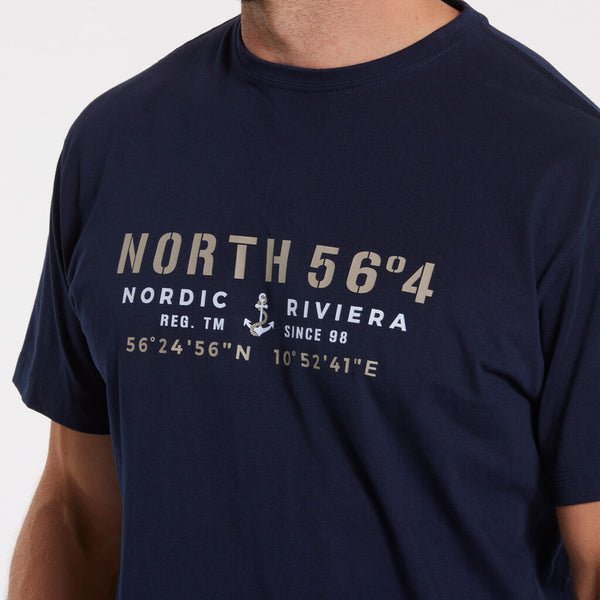 Cabano North 56.4 T-Shirt 41145T N K Dark Navy