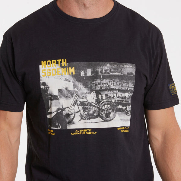 Cabano North 56.4 T-Shirt 41318T Bl K Black