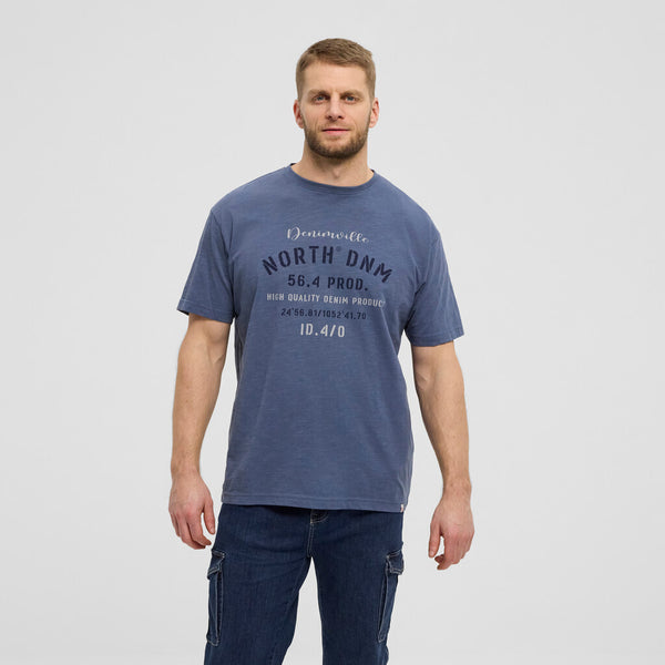 Cabano North 56.4 T-Shirt 43302T B K Mid Blue