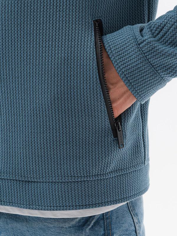 Cabano Ombre Fleece Jacket C453-V4 R Blue