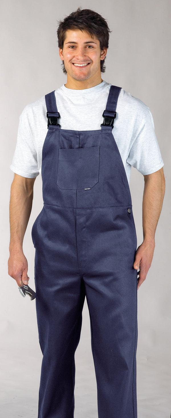 cabano Portwest Bib & Brace Overalls R Navy