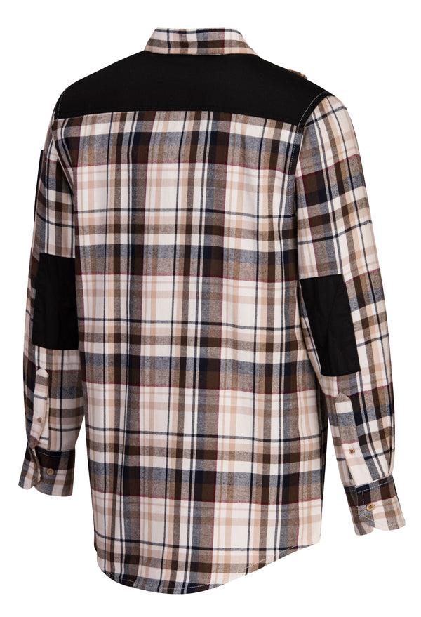 Cabano Portwest Kx3 Flannel Check Shirt K Brown