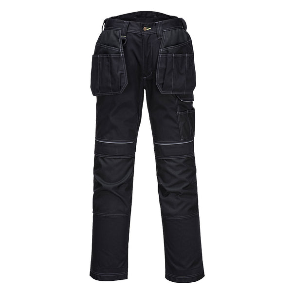cabano Portwest Work Trousers 602Bk R Black