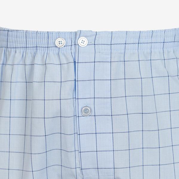 Cabano Somax Cotton Pyjamas Chk1 K Light Blue