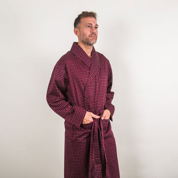 Cabano Somax Dressing Gown Westminister W R Wine