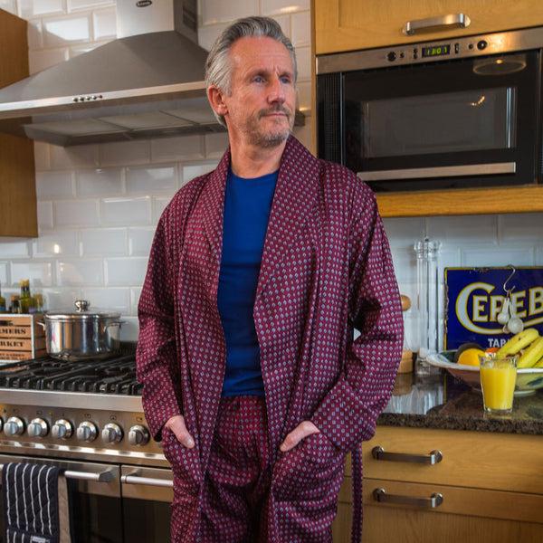 Cabano Somax Dressing Gown Westminister W R Wine